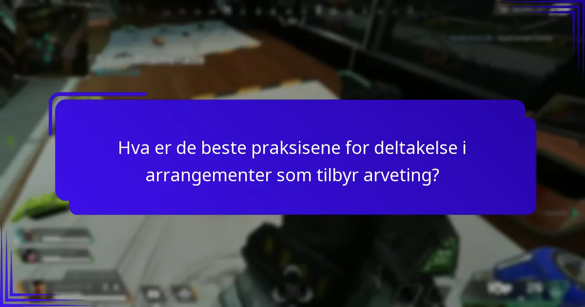 Hvilke faktorer bidrar til sjeldenheten av event-pris arveting?