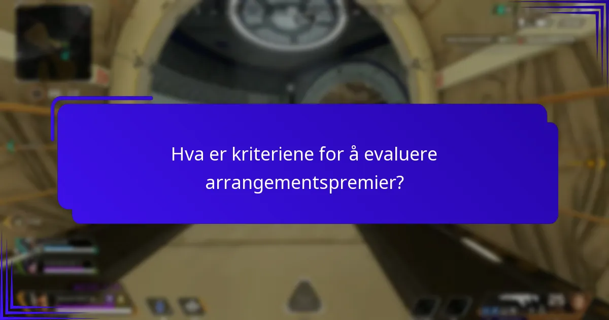 Hvordan sammenlignes tidligere belønninger med nåværende arrangementspremier?