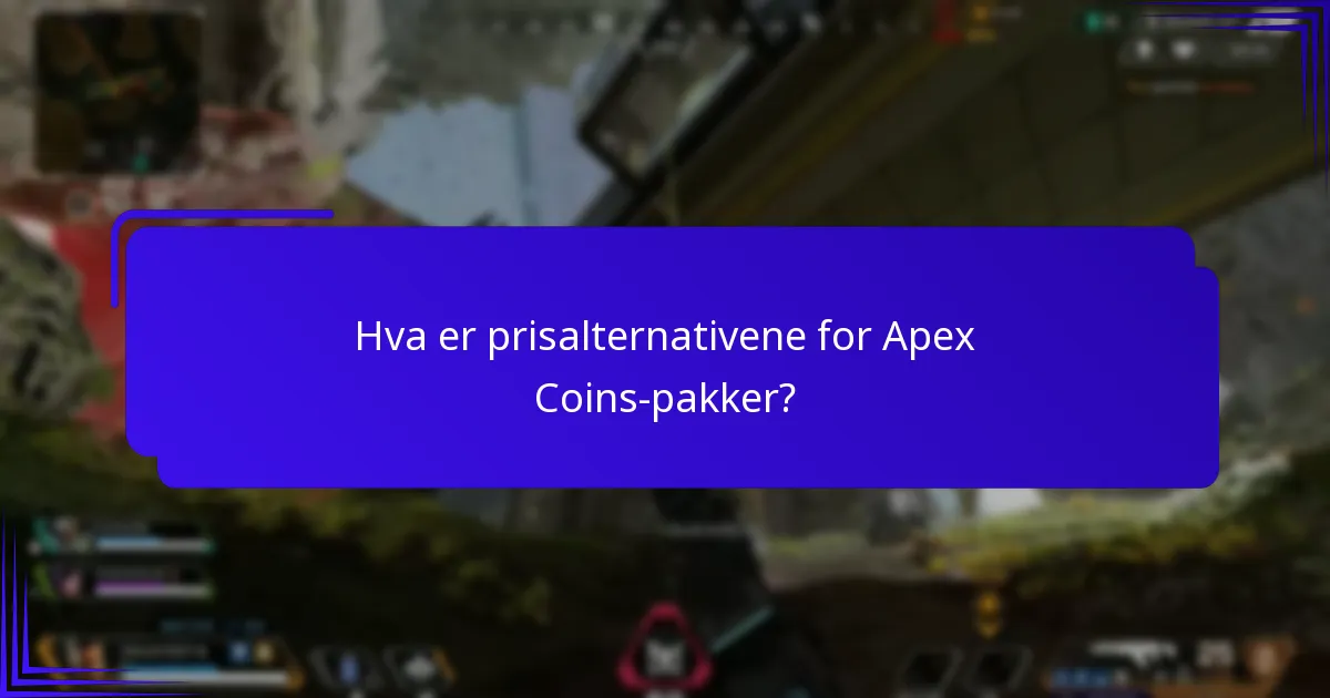 Hvilke eksklusive gjenstander er tilgjengelige i Apex Coins-pakker?