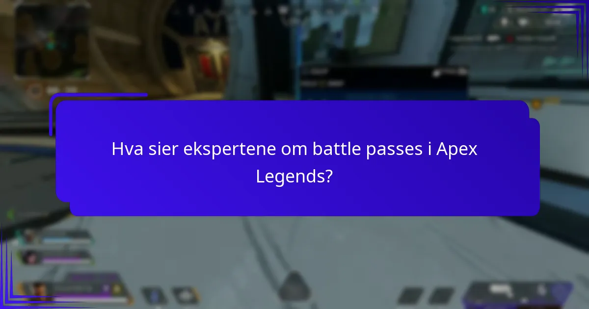 Hvordan sammenlignes battle passes i Apex Legends med de i andre spill?