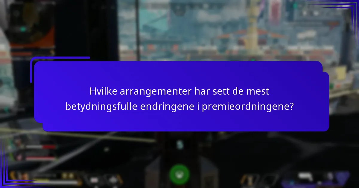 Hvilke trender former fremtiden for premieordninger i arrangementer?