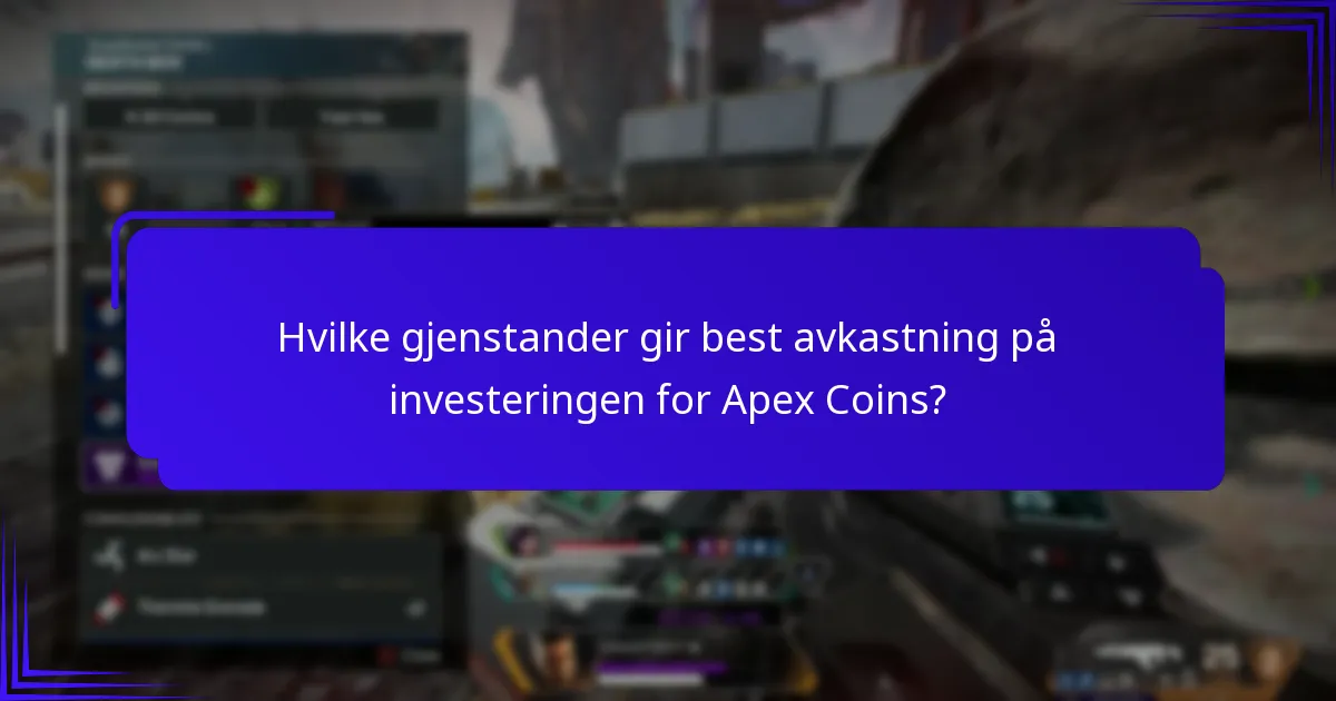 Hva er effektive investeringsstrategier for Apex Coins?